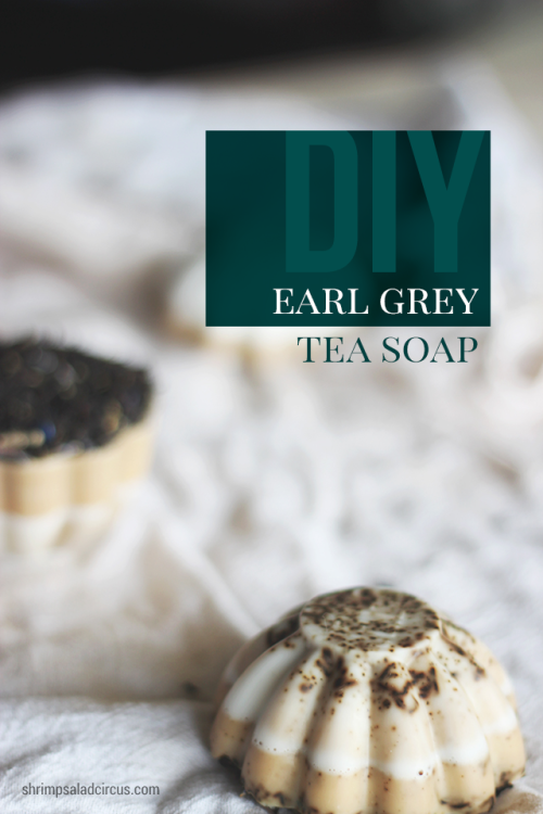 DIY 3 Ingredient Earl Grey Tea Soap Recipe from Shrimp Salad Circus.This is an easy recipe because i