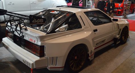 radracerblog:  Mitsubishi Starion Widebody RB26