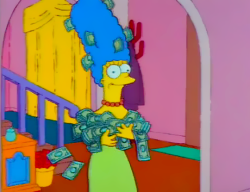 powrightinthekisser: This is Money Marge. Reblog for a miracle of finances to come to you  🙏🏾💰💵 