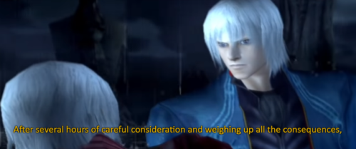 themateriodictable:DMC Shitpost Series - featuring Not Dante!