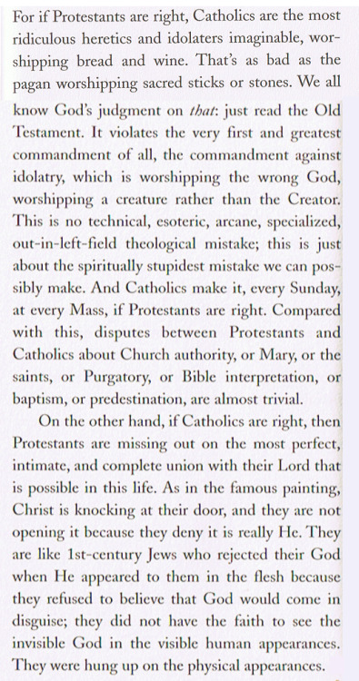 by-grace-of-god:Peter Kreeft, Jesus-Shock, pp.103-104Part 3 #Kreeft Reformation