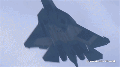 theworldairforce:  PAK T50 Dancing Courtesy: Military Aviation