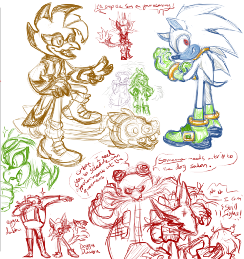 Sometime last year I ended up playing with one of those classic old ‘sonic oc base maker’ dress up f