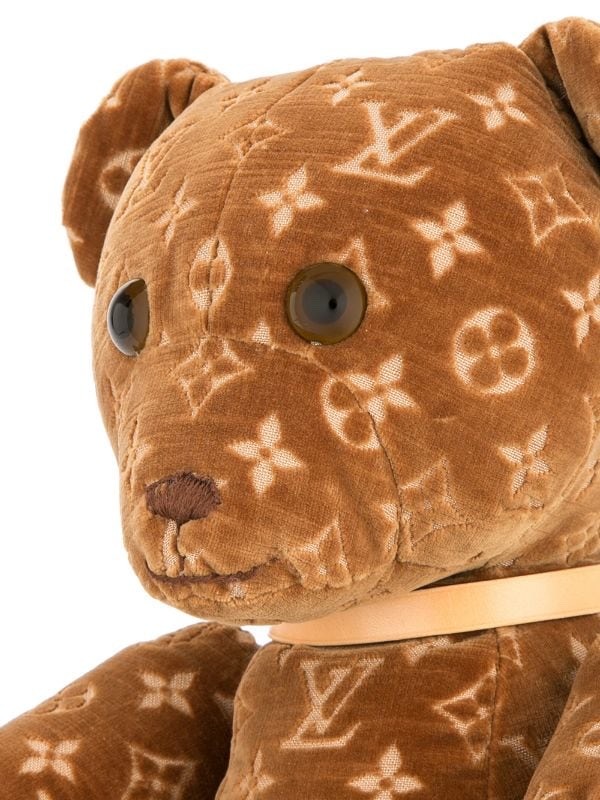 image therapy — Louis Vuitton doudou monogram teddy bear, menswear