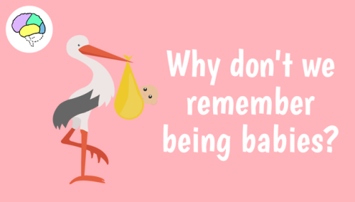 In case you missed it, I uploaded a video on why we have difficulty remembering our early childhood!