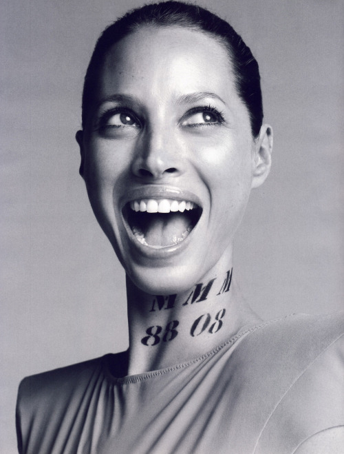 lelaid:  Christy Turlington in Le culte de l’impersonnalité for Vogue Paris, October 2008 Shot by Inez & Vinoodh Styled by Carine Roitfeld
