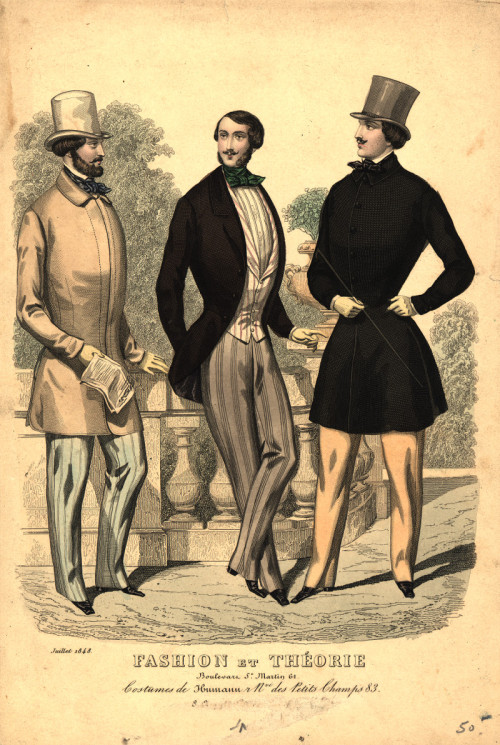 Porn moika-palace:  Men’s fashions, July 1848. photos