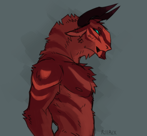 rillrex-archive:Where all the cute Minotaur ocs at??