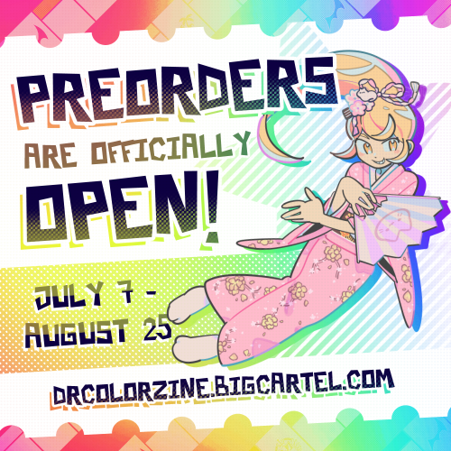 drcolorzine:✩✩ PREORDERS OPEN✩✩Somewhere over the rainbow… or just in the store link below, the DR C