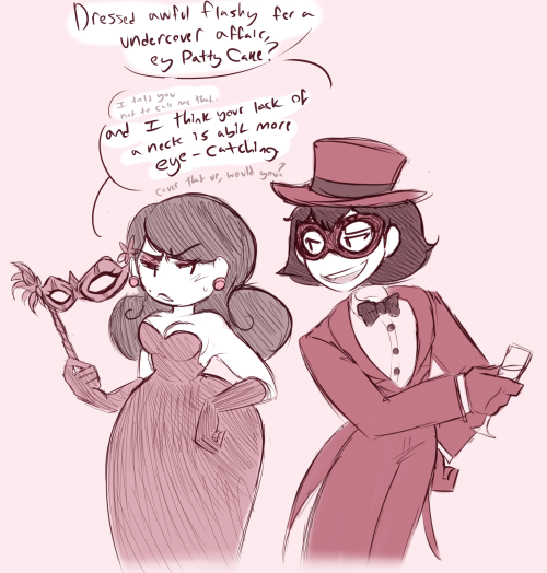 The girls go undercover at a masquerade ball, and fail at keeping a low profile.