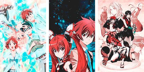 mamotte:  Fall 2014 Upcoming Animes! (´ω｀) ⋆ Terra Formars 『 Action, Horror, Sci-Fi, Space 』⋆ Amagi Brilliant Park 『 Comedy, Romance 』 ⋆ World Trigger 『 Action, School, Sci-Fi Space, Supernatural 』⋆ Shigatsu wa Kimi no Uso 『