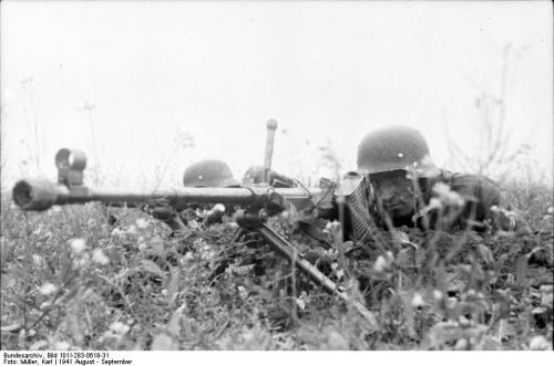 The Panzerbusche 38 and 39,Successor to World War I anti-tank rifles, the Panzerbusche 38 and 39 wer