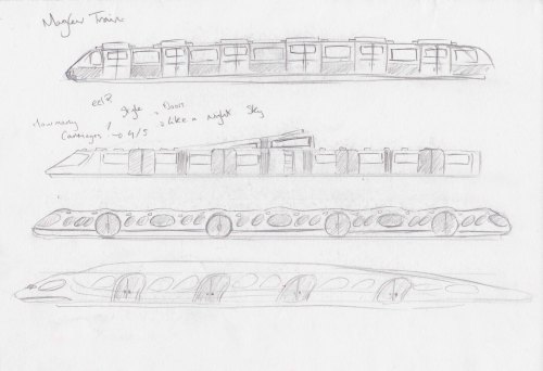 Design for the MagLev Train on Lunar.