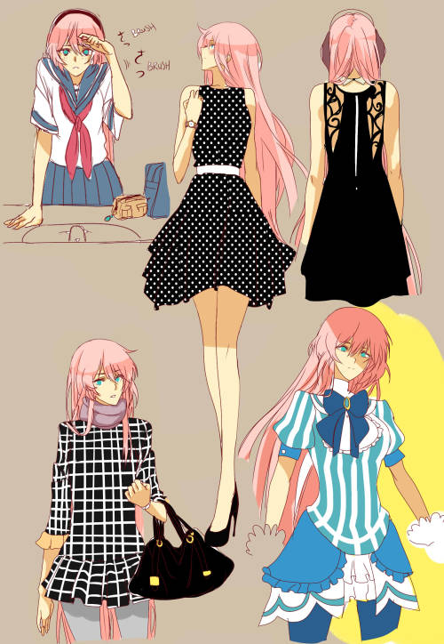 azure-zer0:Wanted to put Luka in some outfits for practice(I can’t draw Luka)