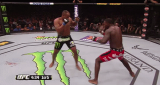 fightersblog: At UFC 187 Daniel Cormier def. Anthony Johnson by submission, and though he walked awa
