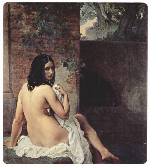 Susanna at Her Bath, Francesco Hayez, 1859