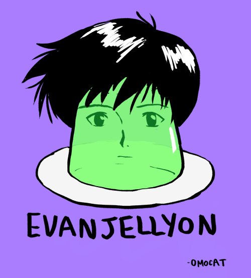 Neon Green Evanjellyon.