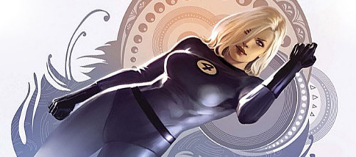 shanehelmscom:towritecomicsonherarms:  geekearth:Invisible Woman - More of my Favorite Women of Comics  Sue is one of the most underrated comic book characters of all time.Some people think she can only make force fields and turn invisible. She can do