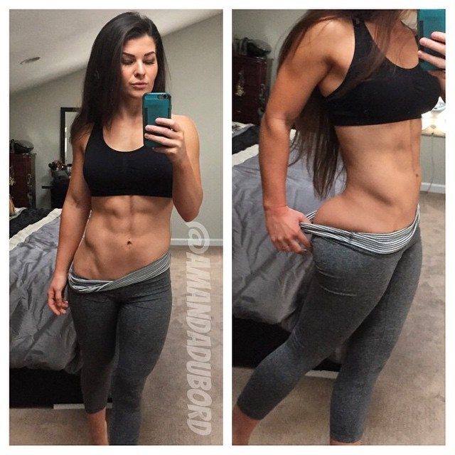 fitgymbabe:  Instagram: amandadubord Great Pic! - Check out more of her pics: amandadubord