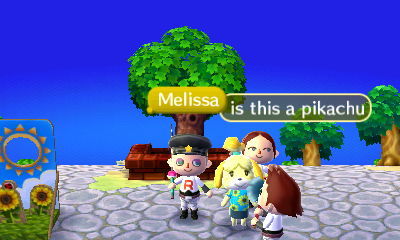 shadowjunpei:  Team Rocket sets a base in Animal Crossing All hail Giovanni 