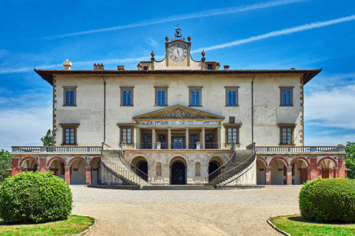 Villa Medicea, Poggio a Caiano, Prato, Tuscany.(via italian ways)