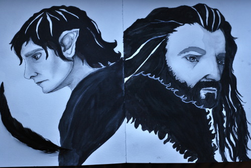 &ldquo;Farewell good thief&hellip;&rdquo; Bilbo &amp; Thorin. 