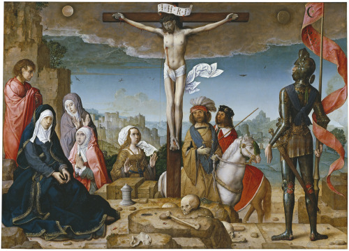 The Crucifixion, by Juan de Flandes, Museo Nacional del Prado, Madrid.