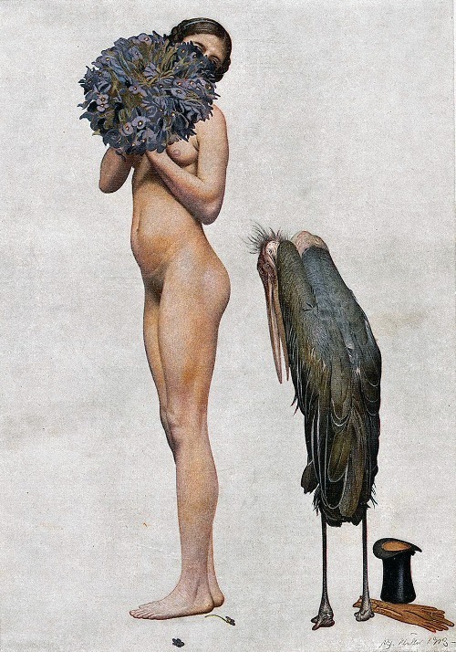 detournementsmineurs:“Courting” by Richard Müller, Jugend Magazine, 1914.