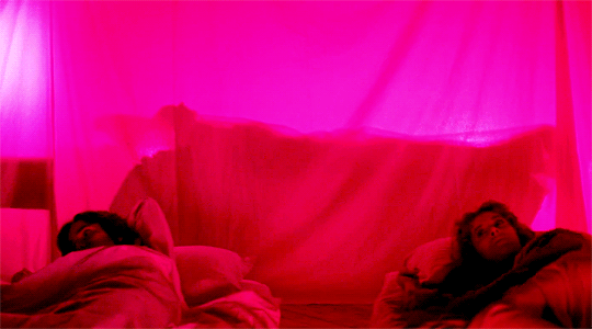 filmgifs:Bad luck isn’t brought by broken mirrors, but by broken minds.Suspiria