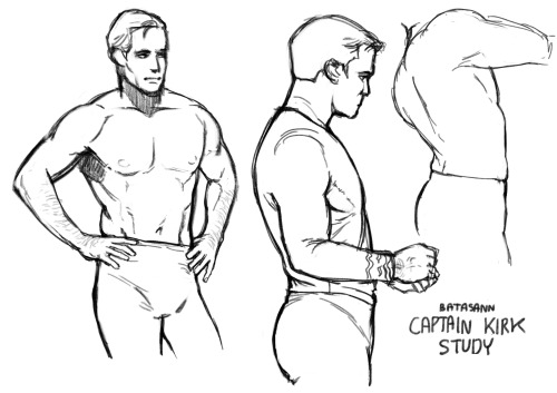 I must confess that I’m still confused with Kirk’s anatomical shape, so I decided to do 