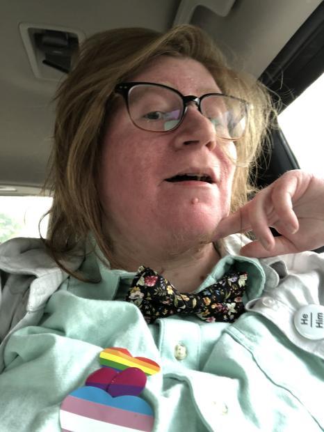 Ya Boy Went To A Pride Event (the Bow Tie Matches My Pants, Btw)also, Ya Boy Began Identifying As Ya