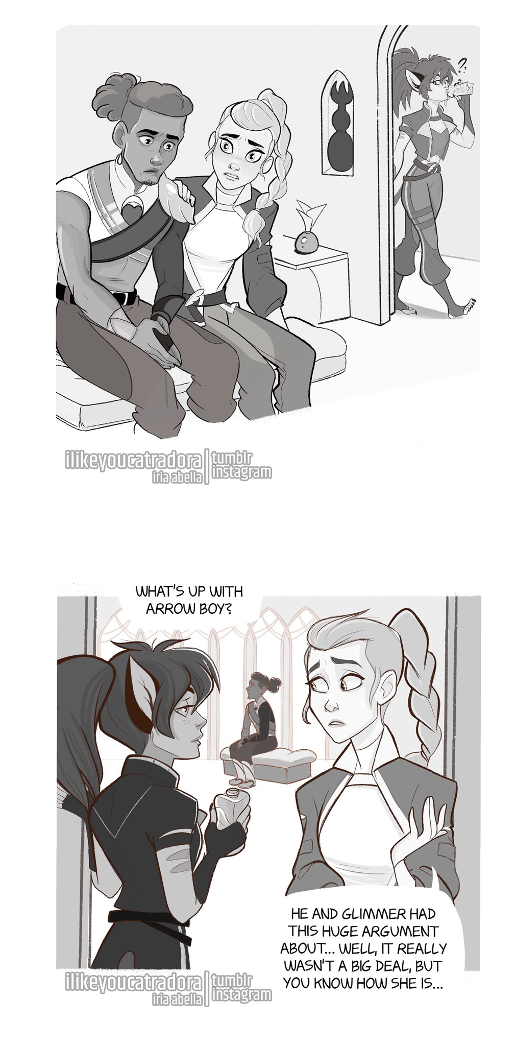 Catra and Adora's Barracks — This is probably gonna be the begining of ...