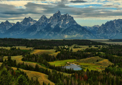 i-traveltheworld:  Grand Teton National Park.