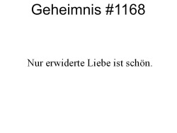 Wir sind ein Geheimnis