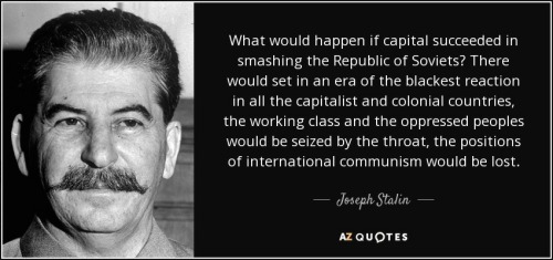 Stalin’s philosophy on International Communism differed from Trotsky’s, but it was imper
