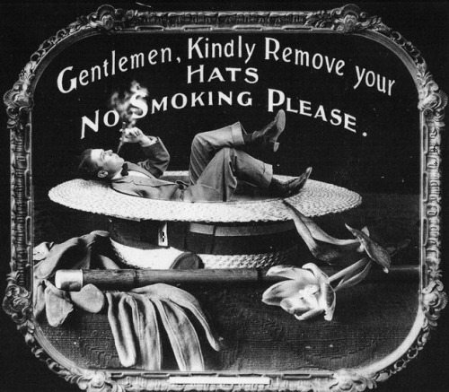 notinthehistorybooks:Etiquette warnings shown before silent movies, 1910s