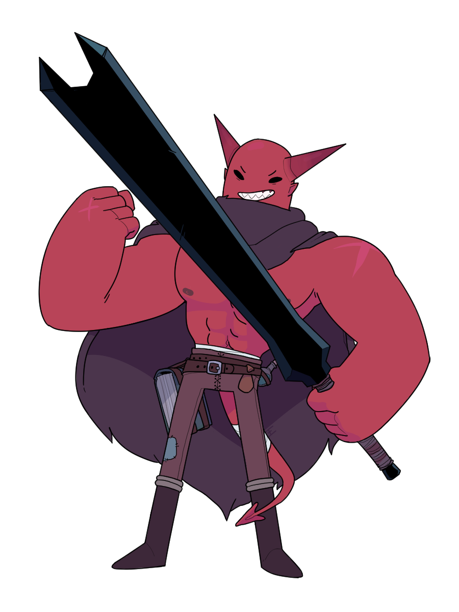 I hope a more cartoony vibe is ok for this one. I sort of couldn’t draw it any