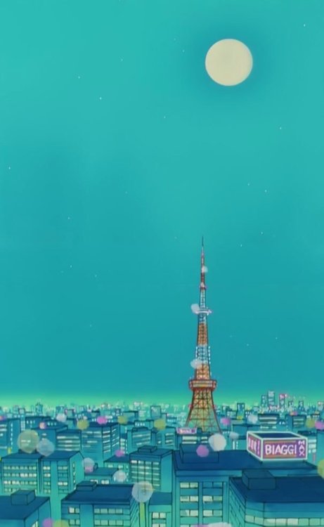 sailor moon scenery