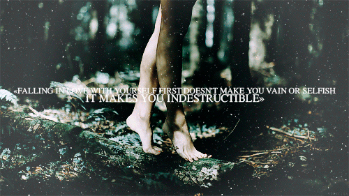 House Pride + Empowering Quote: House Slytherin Falling In Love With Yourself First Doesnt Make You Vain