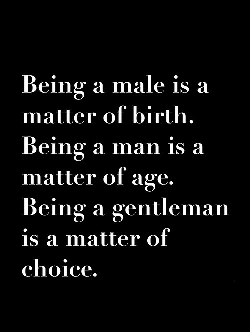 guidetoclassy:Choose wisely. 