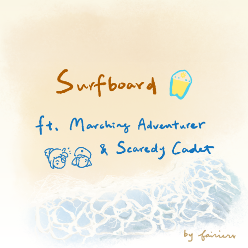 Made A Short Silly Comic About Surfboard :D