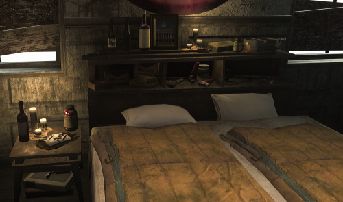 The Bed In Hancock's Room Should Have Been Fixed. Fahrenheit Should Have Her Own Room Instead Of Falling