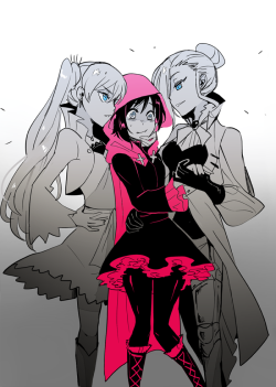 kumafromtaiwan:  Little Red and Schnees 