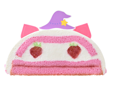 Strawberry Cat Cake