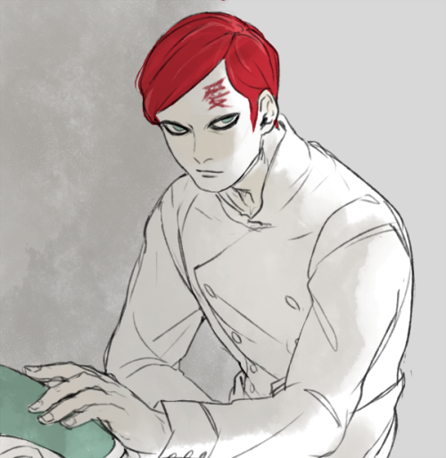 nonis:i love love love gaara and cant get over his new hair, its so clean cute and proper +.ﾟ(´▽`人)ﾟ