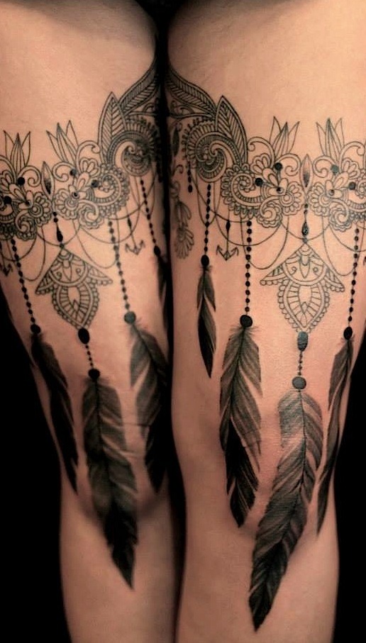 tattrx:  DODIE Lyon, France tattoo-by-dodie.blogspot.com Dodie L’Heure Bleue Facebook