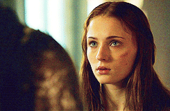 theelliedoll:  Sansa x Sandor + dialogue the show should have kept | Part 3/? 