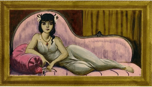 disney-park-junkie:Haunted Mansion concept art.
