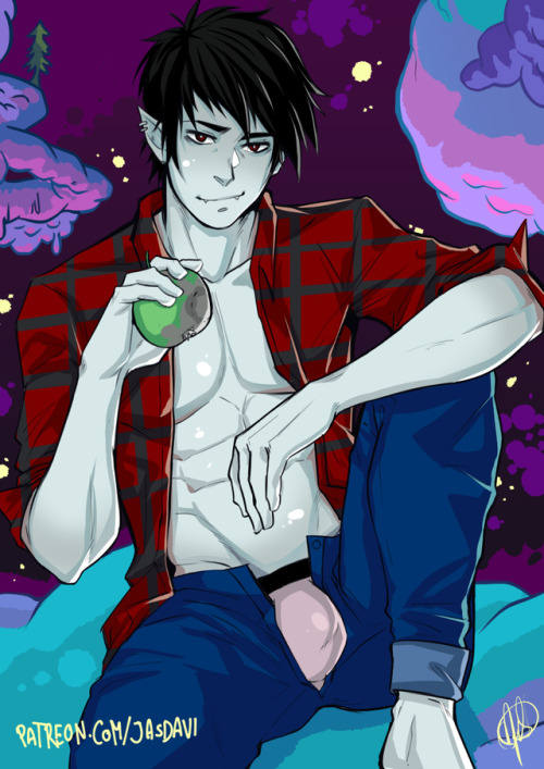 Porn photo jasdavi:  I haven’t drawn Marshall Lee