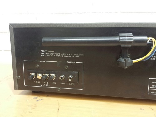 Kenwood KT-6500AM/FM Stereo Tuner, 1978